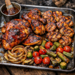 Swamp-Side Chicken & Gator with Sweet-Heat Swamp Sauce