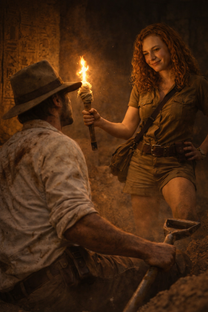 Phil and Ophilia Hiney meeting up underground