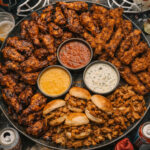 Orange Bowl Cock Three Ways Tailgate Spread