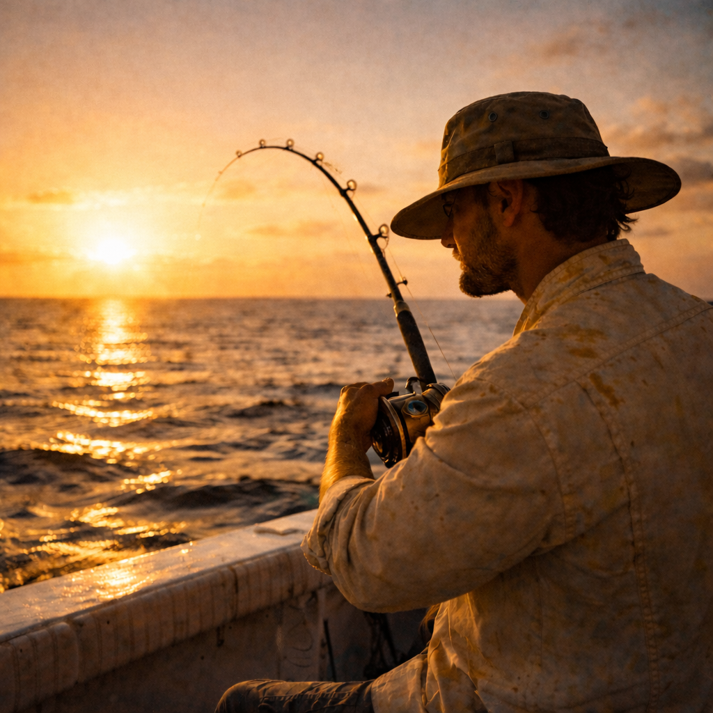 Phil McCockin fishing
