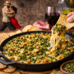 Chimichurri Chicken Artichoke Dip