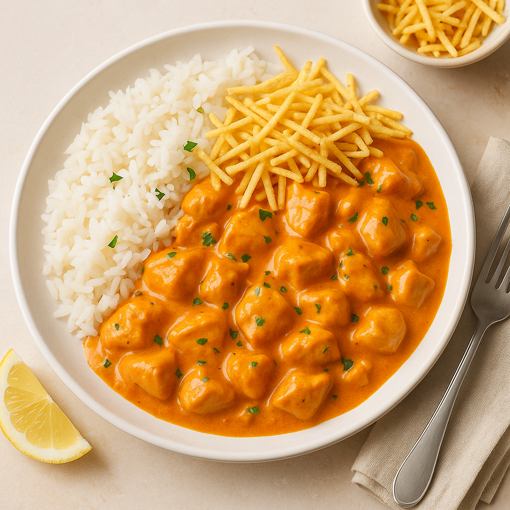 Brazilian Chicken Stroganoff